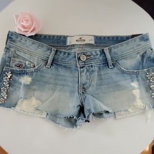 New Hollister Jean shorts